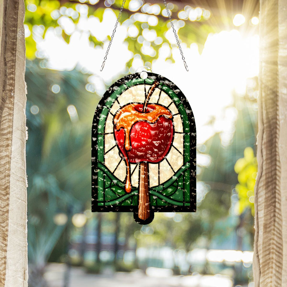 Candy Apple Harvest Water Ripple Suncatcher
